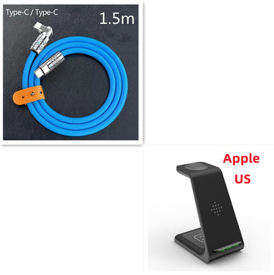 3 In 1 Fast Charging Station Wireless Charger