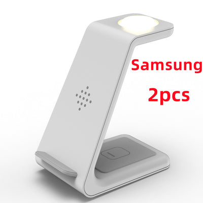 3 In 1 Fast Charging Station Wireless Charger