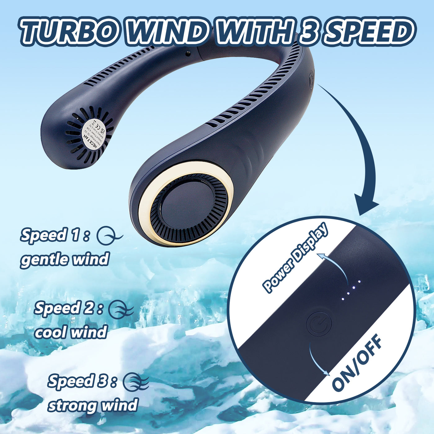 Cooling Neck Portable Fan